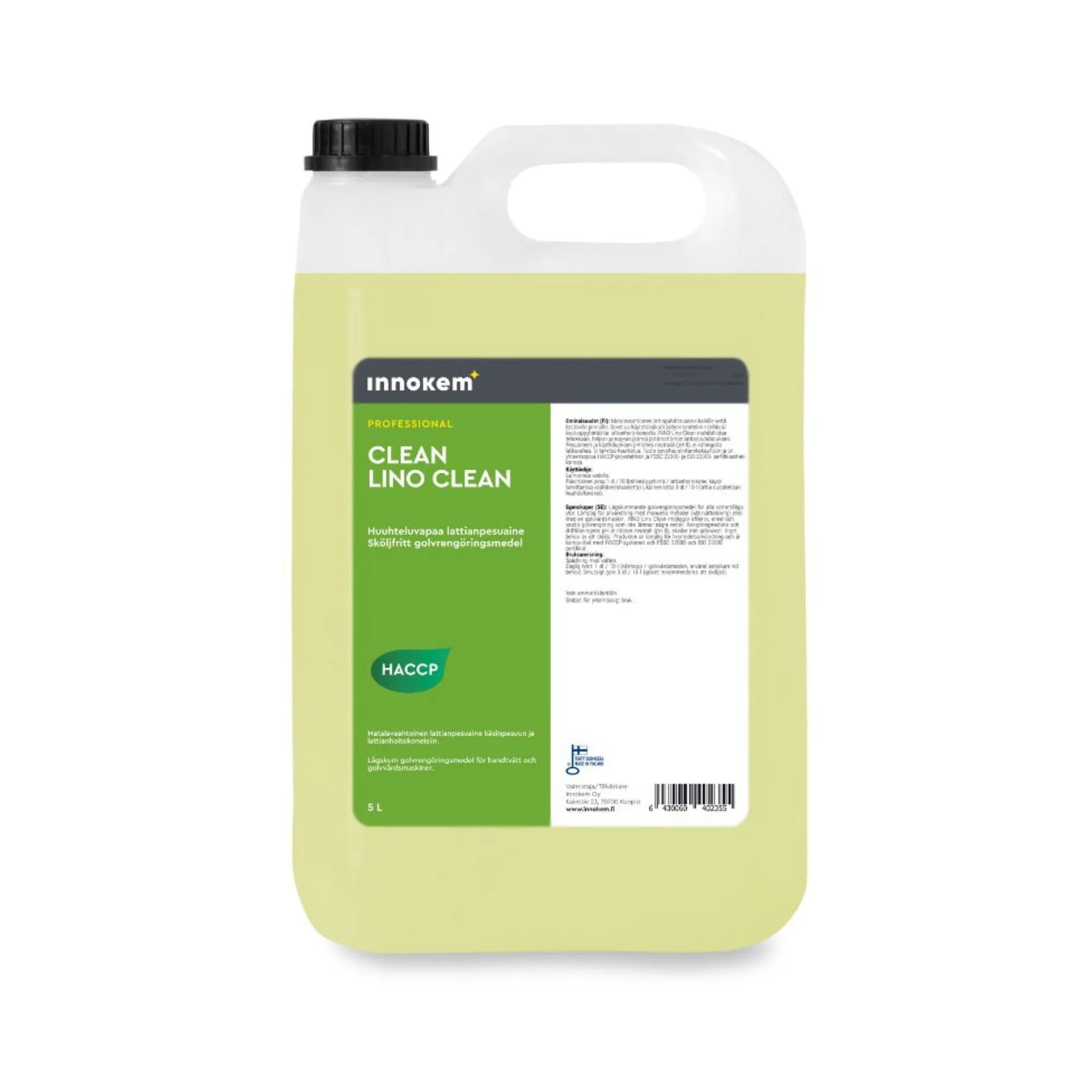 Lino Clean Huuhteluvapaa Lattianpesu 5L